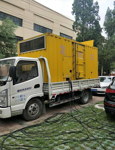 栾城发电车出租-柴油发电机组排烟系统设计要求及其考虑因素