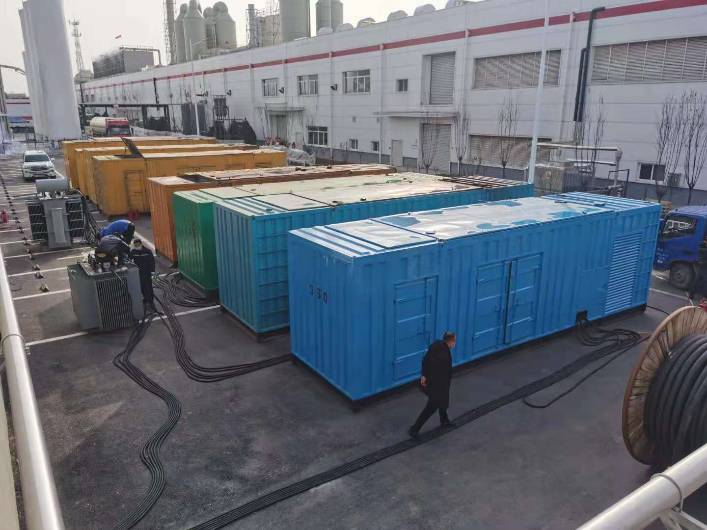 栾城出租发电机-柴油发电机组三相采用什么接法